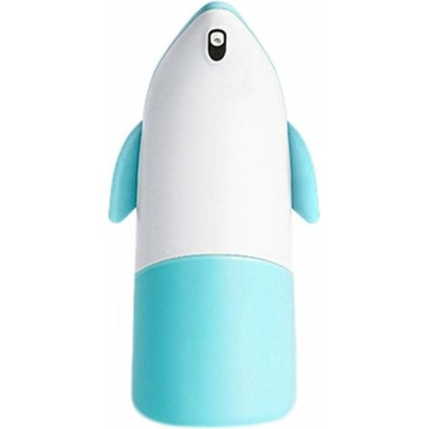 Automatic soap dispenser 300ML automatic foaming soap dispenser penguin shape non-contact inco.ukared sensor hands-co.ukee soap dispenser Blue (1/5)
