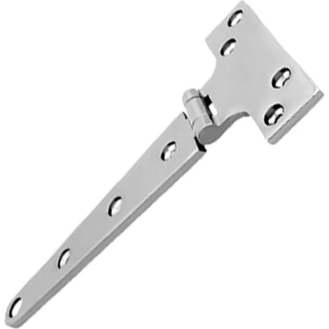 Cerniere a vite per gambe di supporto per cerniere a striscia stampata antiruggine  Ferramenta nautica per yacht e barche per cancelli, recinzioni, camper, yacht, porte di barche, garage (1/5)
