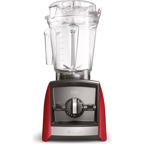 Vitamix Power Blender Ascent 2500i Interlock – Smart Blender mit 2-Liter-Rührschüssel – Rot