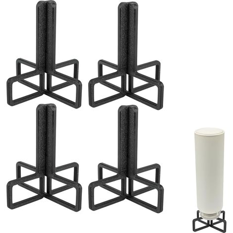 Égouttoir perforé en quatre parties pour biberons, tétines et tasses dont le diamètre du col est supérieur à 2,5 cm (1/5)