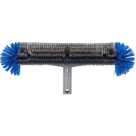 Tête de brosse de piscine avec extrémités rondes, poils en Nylon de 18 pouces, pour nettoyer les murs, les sols, les coins des marches (1/5)