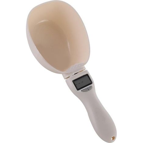 Digitaler Küchenmesslöffel aus ABS, multifunktionaler Messbecher für Tierfutter zum Backen und für Hunde (1/5)