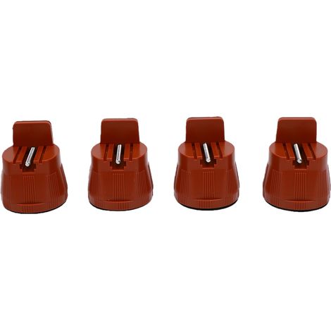 Lot de 4 rehausseurs de meubles avec pince, robustes et réglables, pour lit, chaise, table, canapé, armoire (1/5)