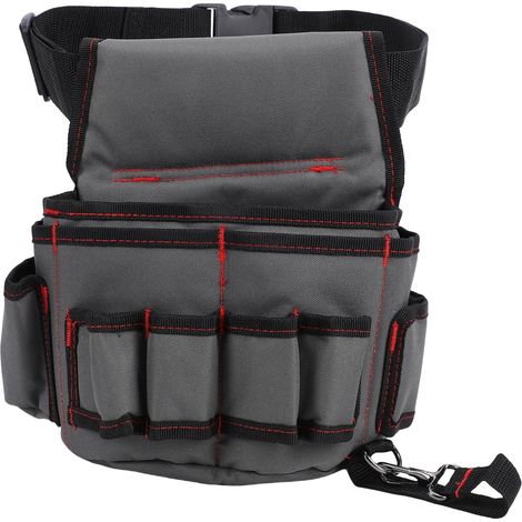 Pochette de Ceinture à Outils étanche à l'eau – Sac Banane Durable en Tissu Oxford 600D pour électriciens, Plombiers et Charpentiers Organisateur D'outils Robuste (1/5)