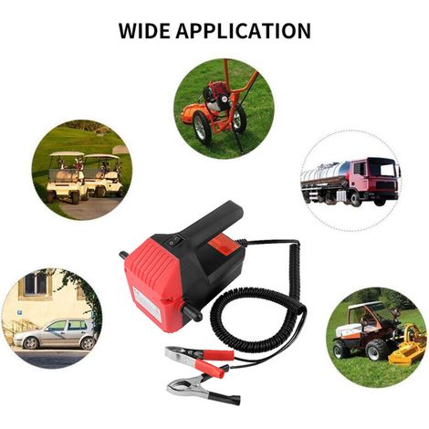 12V 60W Electric Diesel Oil Pump/Transfer Pump Extractor for Cars, Motorcycles, Motorhomes, Boats, and Riding Lawn Mowers (1/5)