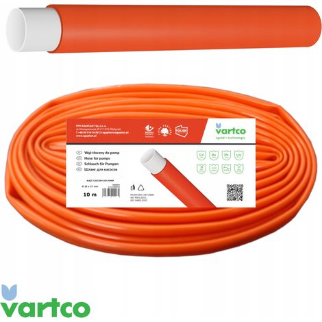 Manguera de descarga para bombas sumergibles de 2" 50MM 10MB Vartco
