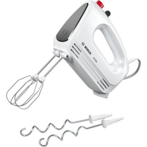 Batteur Fouet Electrique a main BOSCH CleverMixx MFQ22100 - 375W - 4 vitesses + pulse - Blanc/Argent (1/5)