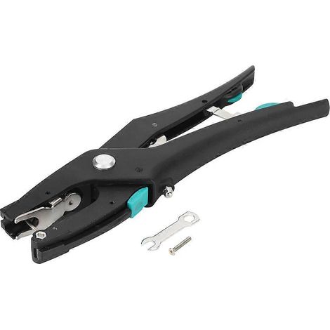 Pince applicatrice automatique pour boucles auriculaires bovins porcins volailles, outil de marquage à poinçon, identifiant bétail, pince à poser, usage vétérinaire (1/5)