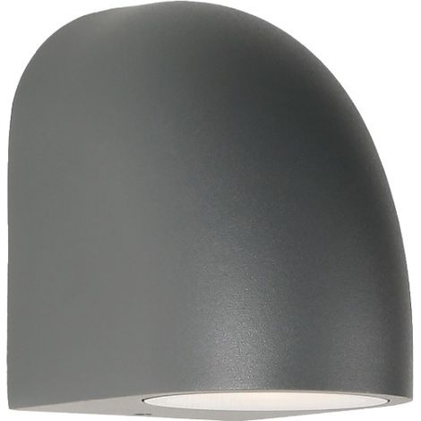 Applique murale exterieure gu10 aluminium et verre ip65 gris oscuro - mantra - baldy 225296178 225296178 225296178 225296178 (1/3)