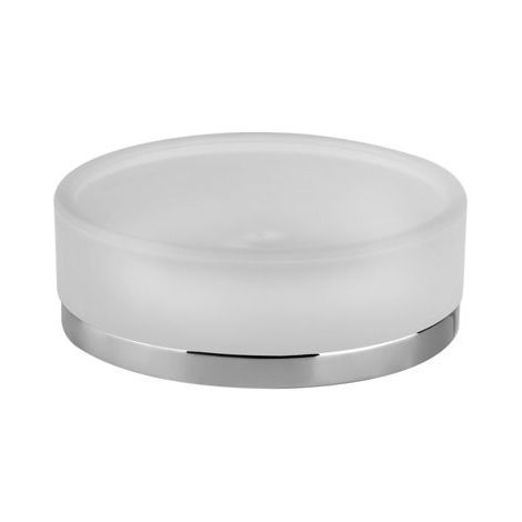 Jabonera Gessi Emporio, versión de pie, plato de cristal