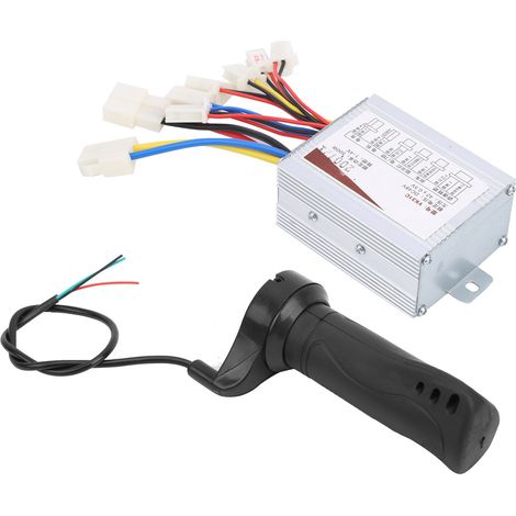 Lenkerbaugruppe für Elektrofahrräder mit 48V 500W Bürstenmotor-Controller, kurzem Kabel und Daumengasgriff (1/5)