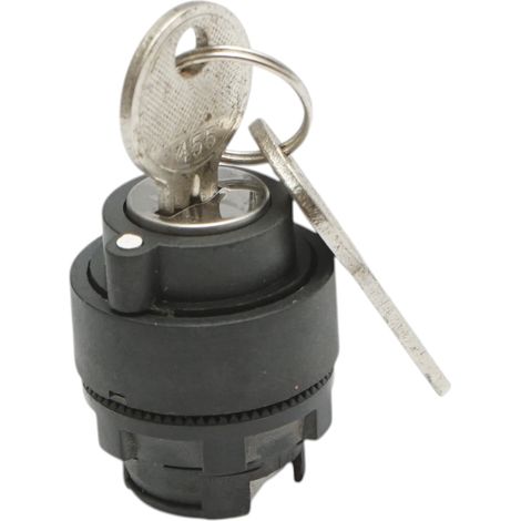Testa manopola selettore a 2 posizioni, ritorno chiave Ø 22mm LAY5 Breckner Germany (1/5)