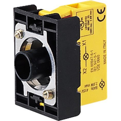 Elemento Portalampada con Base Ø22mm Serie 8LM (1/2)