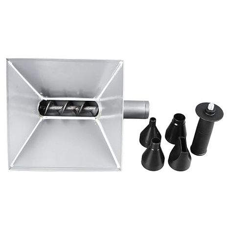 Electric Mortar Grout Gun with 4 Nozzles, Automatic Cement Gun for Home Decoration, Door Installation, Wall Construction (Metal) (1/5)