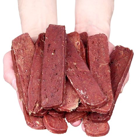 Premios, snacks y tiras para perros con carne de res, Hau&Miau, 500 g