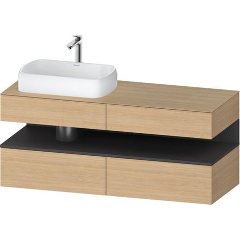 Duravit Collection One Konsolenwaschtischunterbau, 2 Auszüge, 2