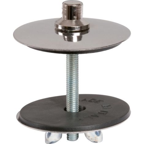 Ecolands – Cache-trou en inox 46 mm – Finition élégante pour intérieur et extérieur – Accessoire pour masquer imperfections – Acier inoxydable durable (1/2)