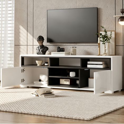 Mobile TV con LED 2 ante in truciolato 150 cm OKMYHOME (1/5)