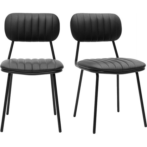 Sillas vintage negras (lote de 2) GALWAY (1/5)