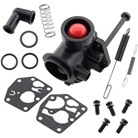 Carburateur avec membrane de régulateur pour tondeuse à gazon Briggs & Stratton 499809 498809A 497619 494406 96900 98900 9B900 9H99 (1/5)