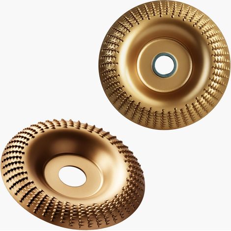 Disque Abrasif - Meuleuse D Angle - 16 Mm - Acier Au Carbone C45 - Trempé Haute Température - Pour Bois Et Métaux - 1 Pièce (1/5)