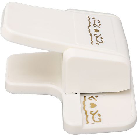 Perforatrice à bordures pour loisirs créatifs, en plastique et métal, type 2. (1/5)