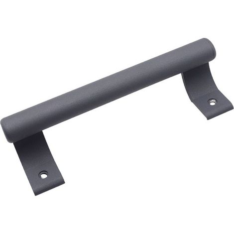 Poignée en alliage d'aluminium gris balcon poignée de porte de grange coulissante poignée de porte de jardin (1/4)