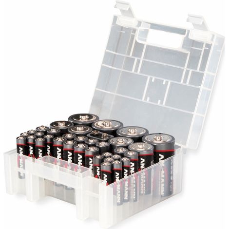 ANSMANN Batteriebox 35 inkl. Alkaline-Batterien Sortiment (1/8)
