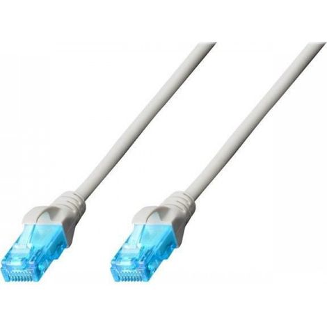 Câble LAN Cat 5e - - 30m - U/UTP Non blindé - Compatible Cat-6 & Cat-5 - Gris