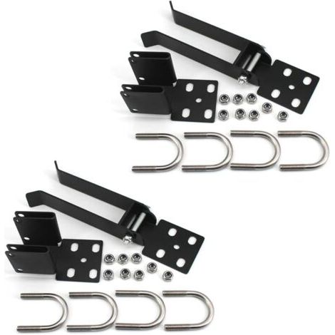 Double Porte pour Cadre De Tube Rond 1 375 Pouces Anti-Verrouillage Porte Ferme Ranch À Usage Extérieur