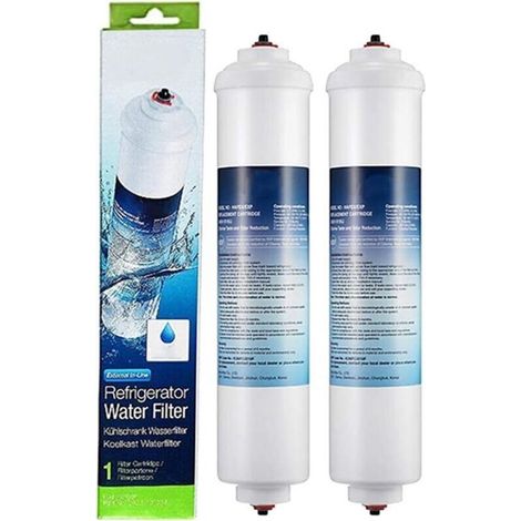 Filtre à eau pour réfrigérateur et congélateur DA29-10105J – Compatible Samsung – Références DA99-02131B, HAFEX/EXP, DA2010CB – Lot de 2 (1/4)