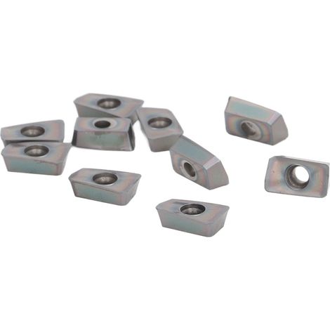 10 beschichtete Hartmetall-Dreheinsätze, industrielle Schneidklingen, Drehbank-Spannwerkzeuge, 10er-Set (1/5)