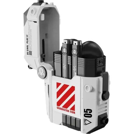 GravaStar - Cuffie wireless Sirius P5 Defense Mecha bianche - Cuffie wireless Defense Mecha bianche (1/5)