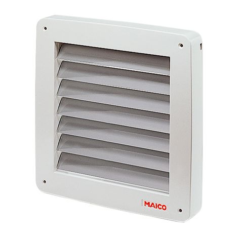 Außenklappe, elektrisch BK 25 mit Bimetallklappe, DN250 von Maico - 0093.0901