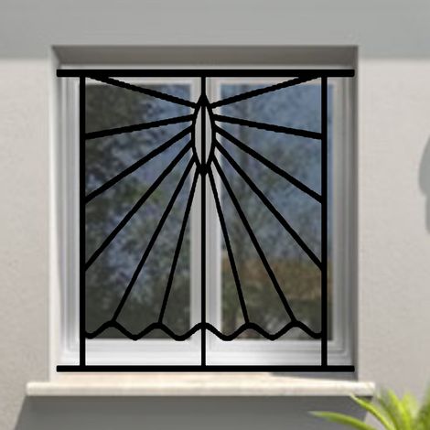 Grille de Defense Solazur pour Fenetre H= 45 cm x L= 100 cm (côte tableau)