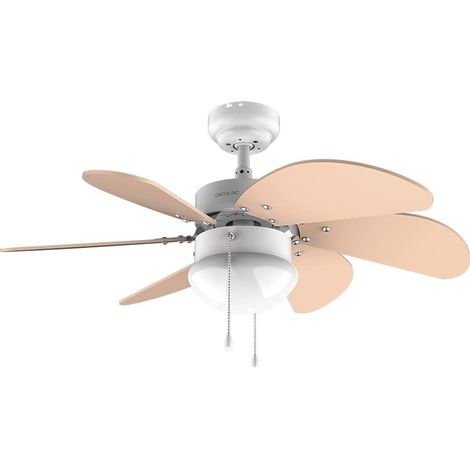 Cecotec Ventilador de techo EnergySilence 3600 Vision Orange. 50 W, Diámetro 92 cm, Lámpara, 3 Velocidades, 6 Aspas reversibles (1/5)