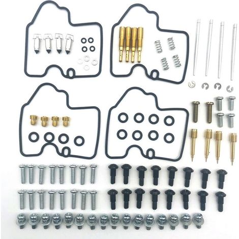 Kit Réparation Carburateur 4 Pièces Compatible Yamaha YZF R6 600 1999 2000 2001 2002 (1/4)