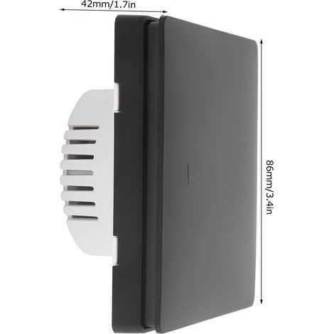 Interrupteur intelligent UE, GB, télécommande sans fil WiFi, 100-240 V CA (1/5)