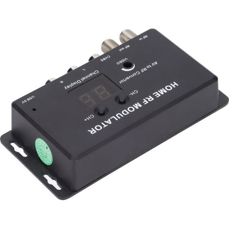 Modulateur RF UHF pour TV avec Convertisseur Audio Vidéo vers Canal TV (1/5)