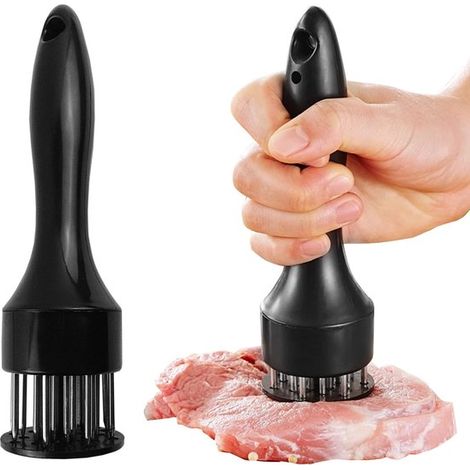 Attendrisseur à viande à 21 aiguilles - 1 pièce - Noir (1/5)
