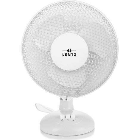 Lentz Tafelventilator 23 cm Blanc (1/2)