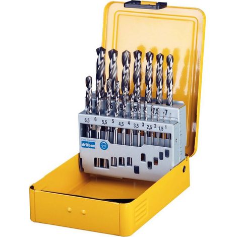 DEWALT Metallbohrer-Set HSS-G 19-teilig DIN 338 in Metall-Kassette