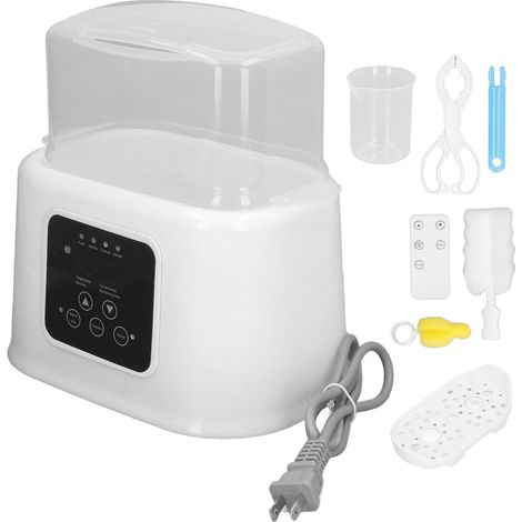 Chauffe-biberon intelligent 2 en 1, réchauffage rapide du lait avec fonction décongélation et chauffe-aliments, prise américaine 110V Type 2 (1/5)