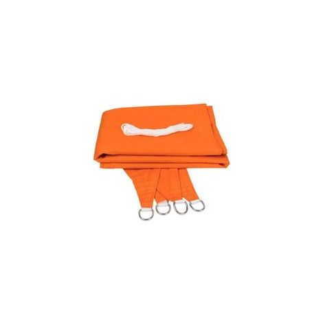 Wasserabweisendes Sonnensegel, orange, 3 x 5 m (1/5)