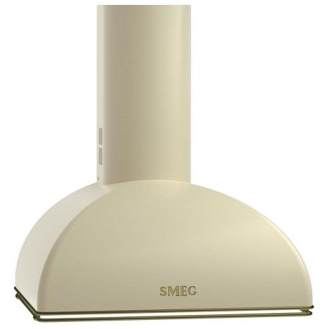 Smeg Cappa KS59POE2 a Parete da 59.5 cm Aspirante Colore Panna (1/3)