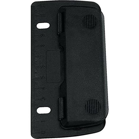 Wedo 67 801 perforador de papel Negro (1/5)