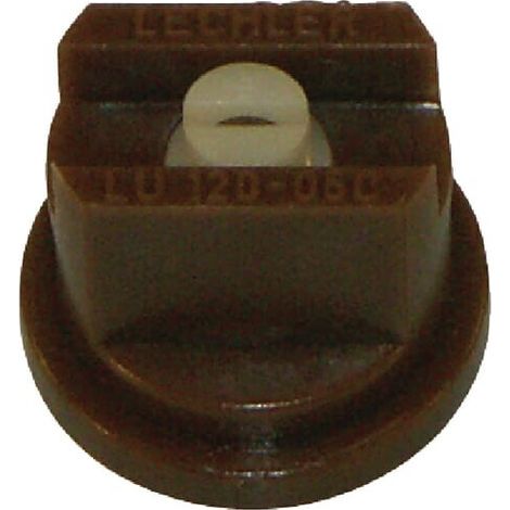 Flachstrahldüse LU 120° braun Keramik LECHLER LU12005C