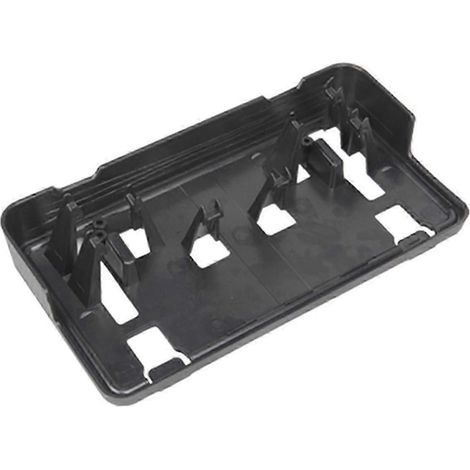 Cadre de plaque d'immatriculation avant compatible avec les modèles ML3Z17A385BB 2021-2023 (à l'exception des moteurs V6 2,7 L, 3,0 L et 3,5 L). (1/4)