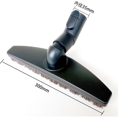 Compatible avec les accessoires d'aspirateur Miele : brosse de sol S8, S6, S5, S4, S2, S1, C1, C3 tête de brosse en crin de cheval. (1/4)