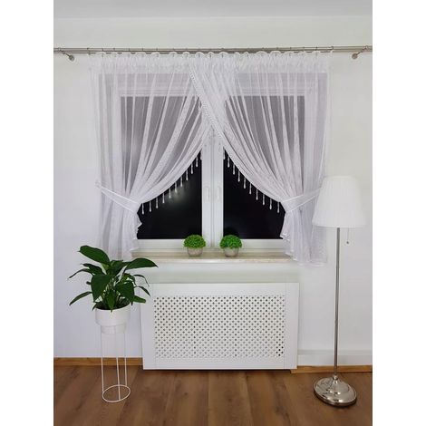 Tenda a rete con perline 400x150 cm (1/5)